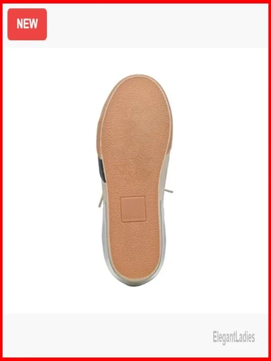 Women's Slip-On Sneakers with Textile Lining and Rubber Outsole - Picture 4 of 6